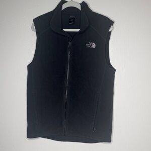 The North Face Black Sleeveless Fleece Vest